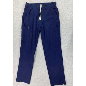 Figs Polyester Blend AXIOM‎ Cargo Scrub Pants (Men's Large) Blue